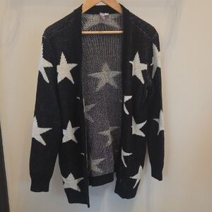 Alya Black and White Knit Sweater